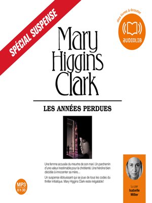 cover image of Les années perdues